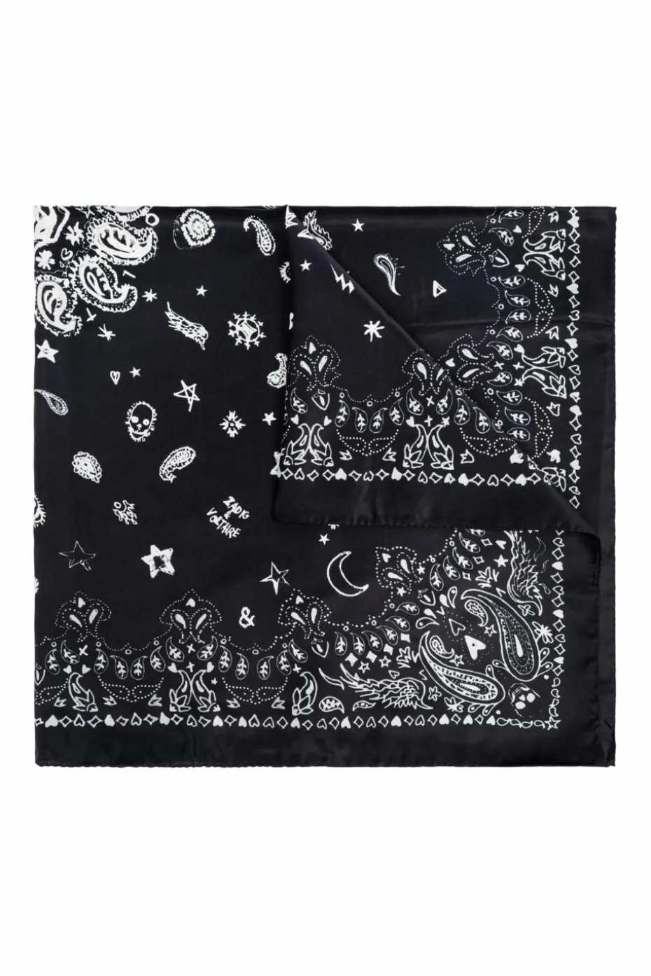 Zadig & Voltaire CZARNY Chusta `Debbie`
