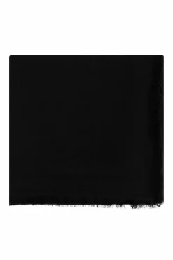 Zadig & Voltaire CZARNY Chusta z monogramem ‘Glenn’
