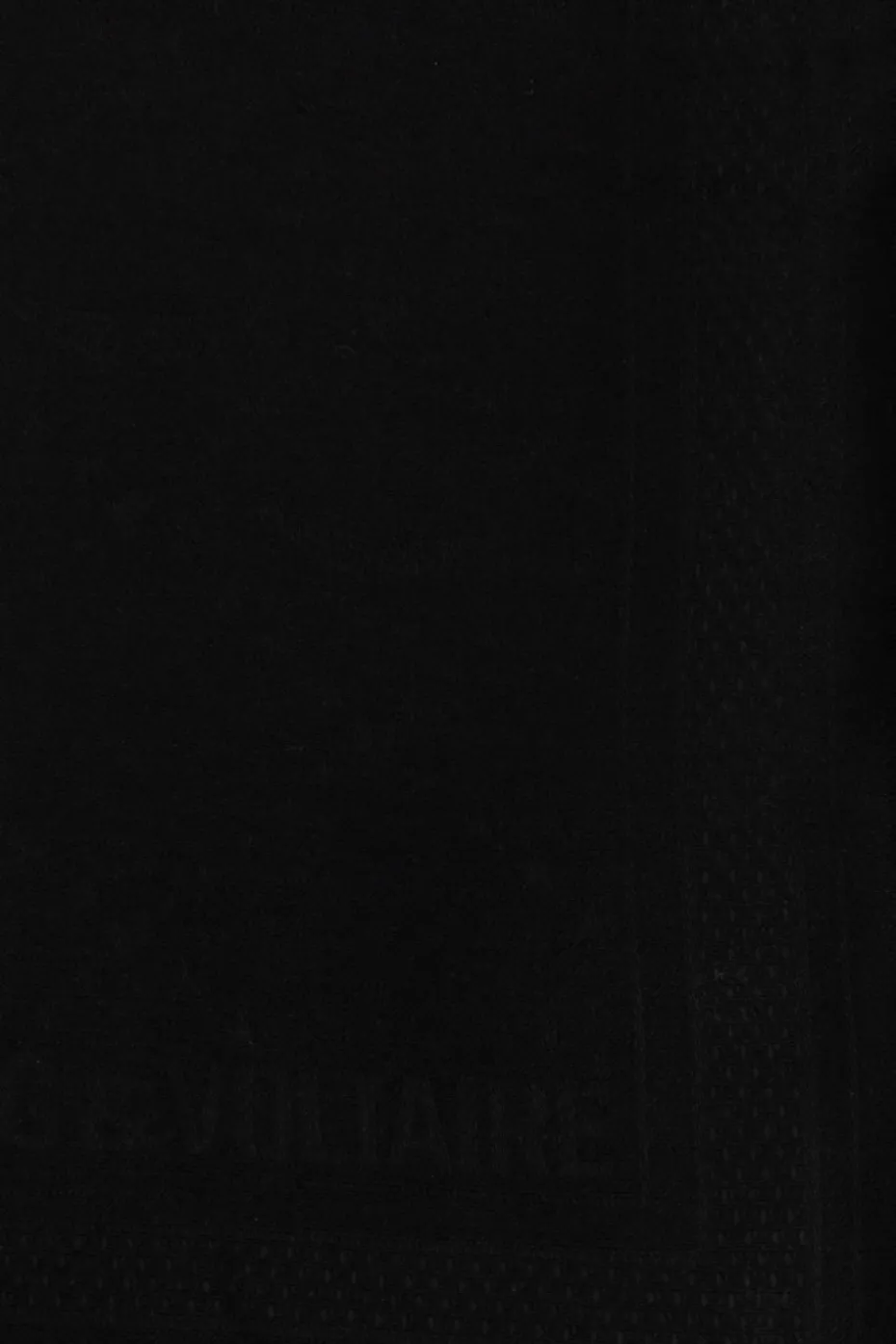 Zadig & Voltaire CZARNY Chusta z monogramem ‘Glenn’