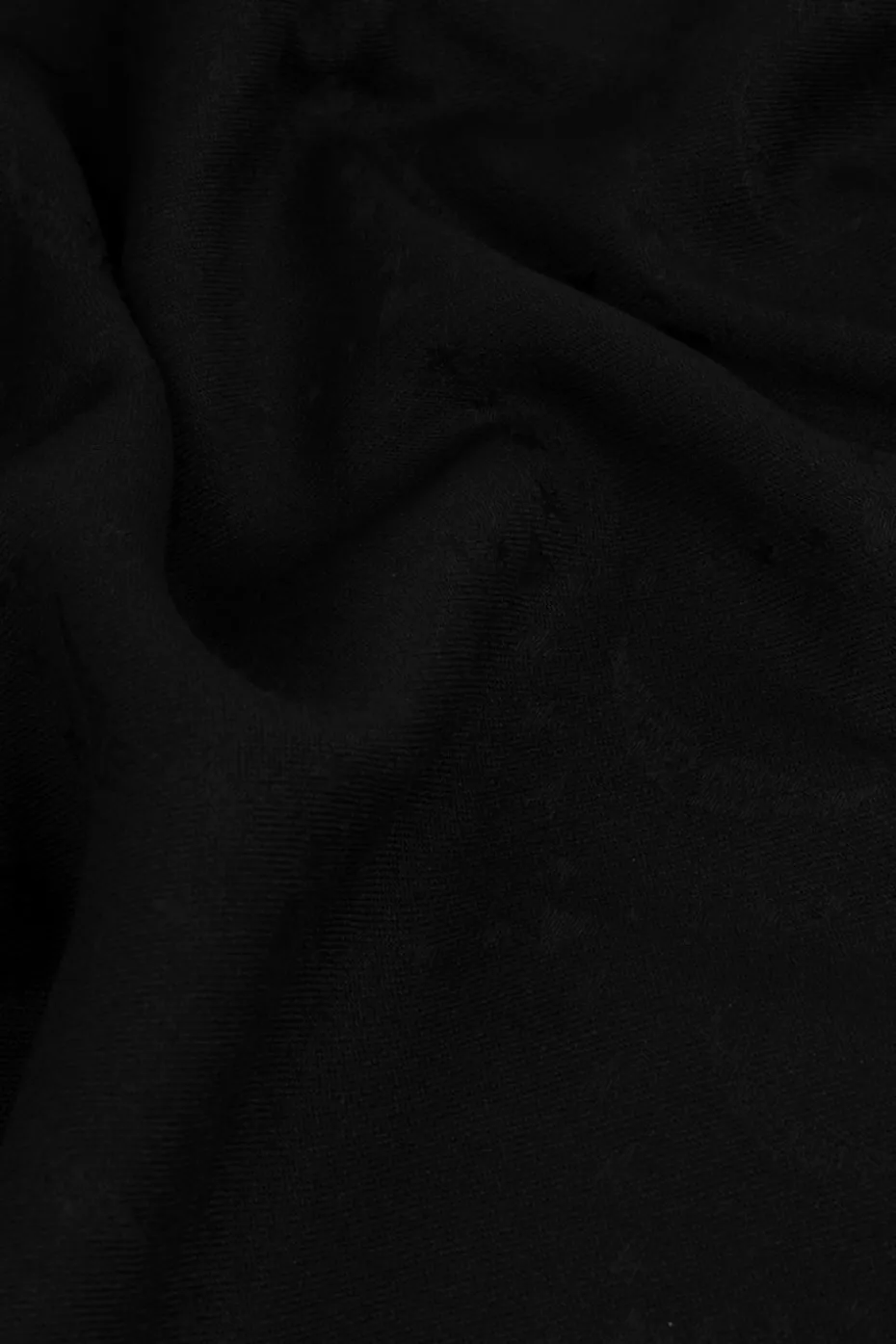 Zadig & Voltaire CZARNY Chusta z monogramem ‘Glenn’