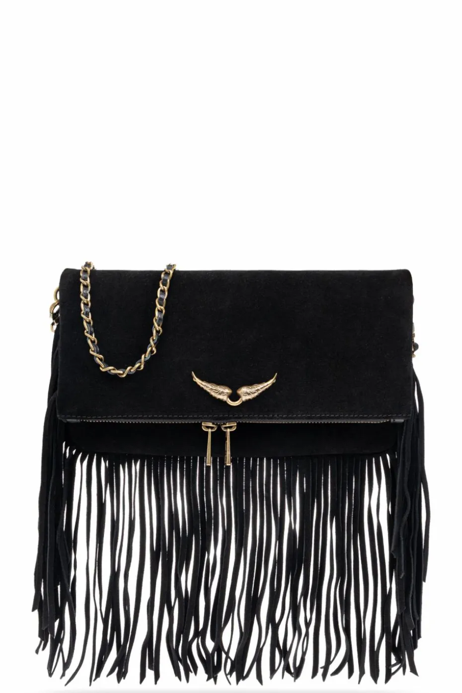 Zadig & Voltaire CZARNY Kopertówka `Rock`