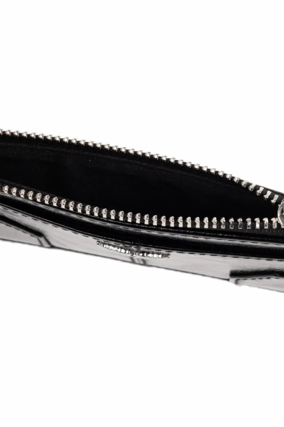 Zadig & Voltaire CZARNY Skórzany portfel