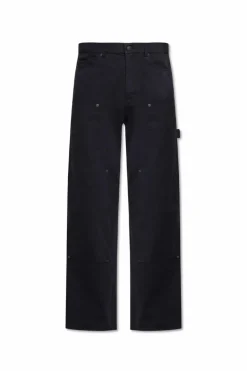 Zadig & Voltaire CZARNY Spodnie ‘Pery’ typu ‘cargo’