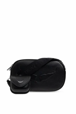 Zadig & Voltaire CZARNY Torba na ramię `Rock With You `