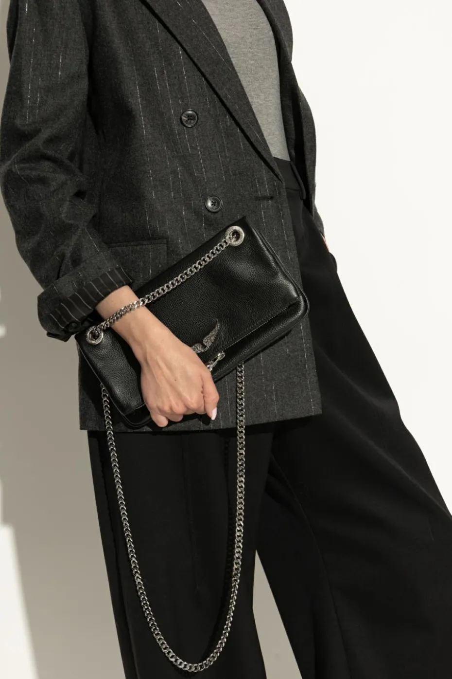 Zadig & Voltaire CZARNY Torba na ramię