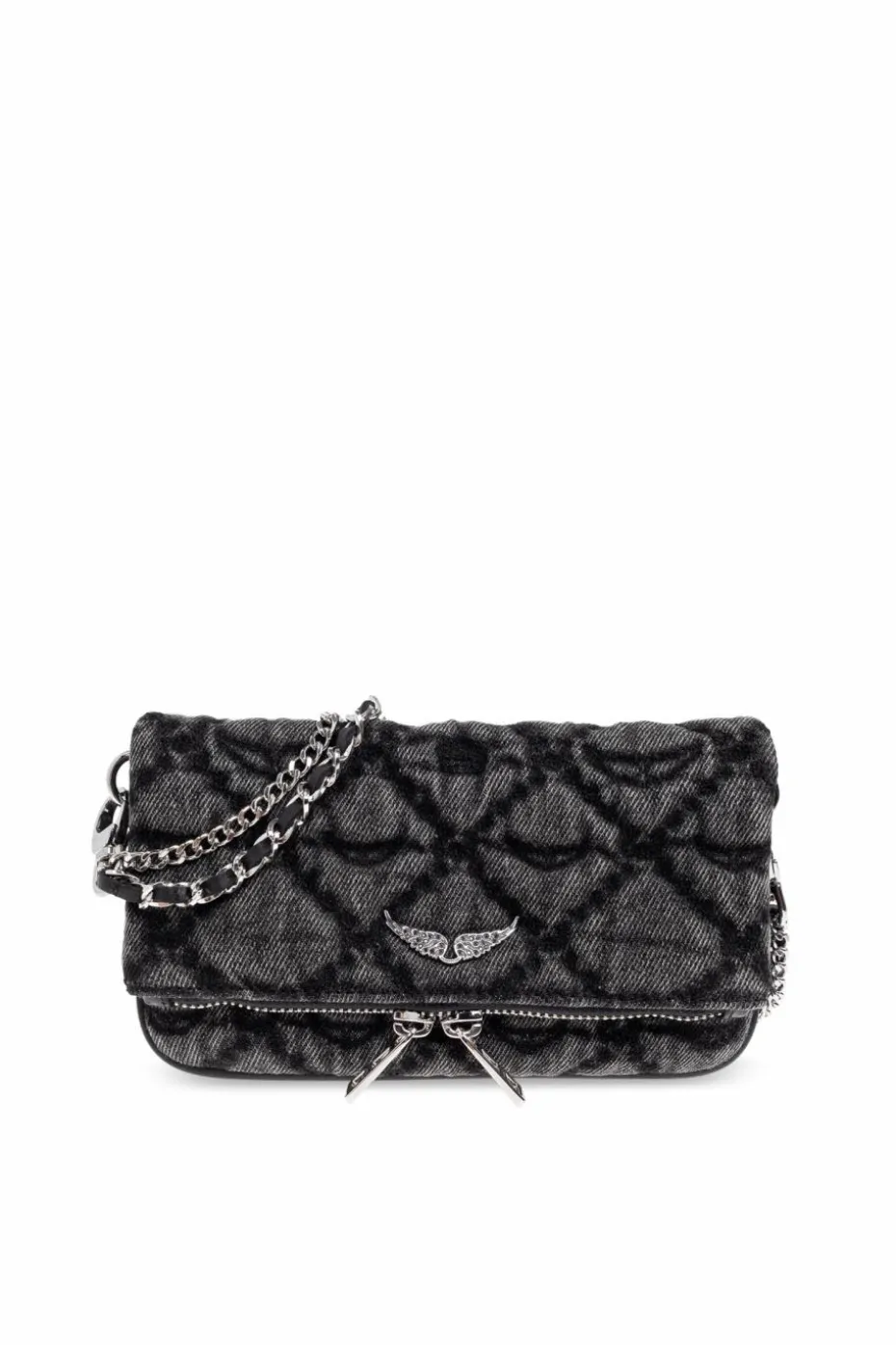 Zadig & Voltaire CZARNY Torba na ramię `Rock Nano`