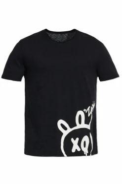 Zadig & Voltaire CZARNY T-shirt `Stockly`