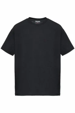 Zadig & Voltaire CZARNY T-shirt `Tedddy`