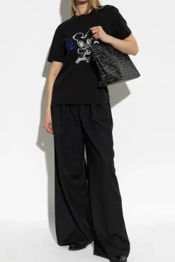 Zadig & Voltaire CZARNY T-shirt `Edwin`
