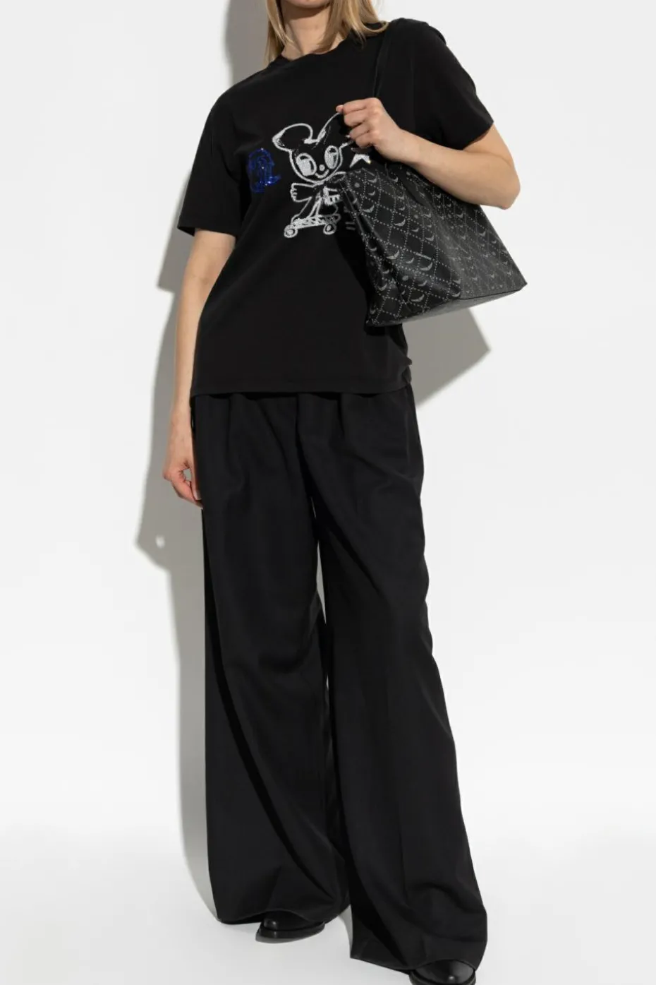 Zadig & Voltaire CZARNY T-shirt `Edwin`