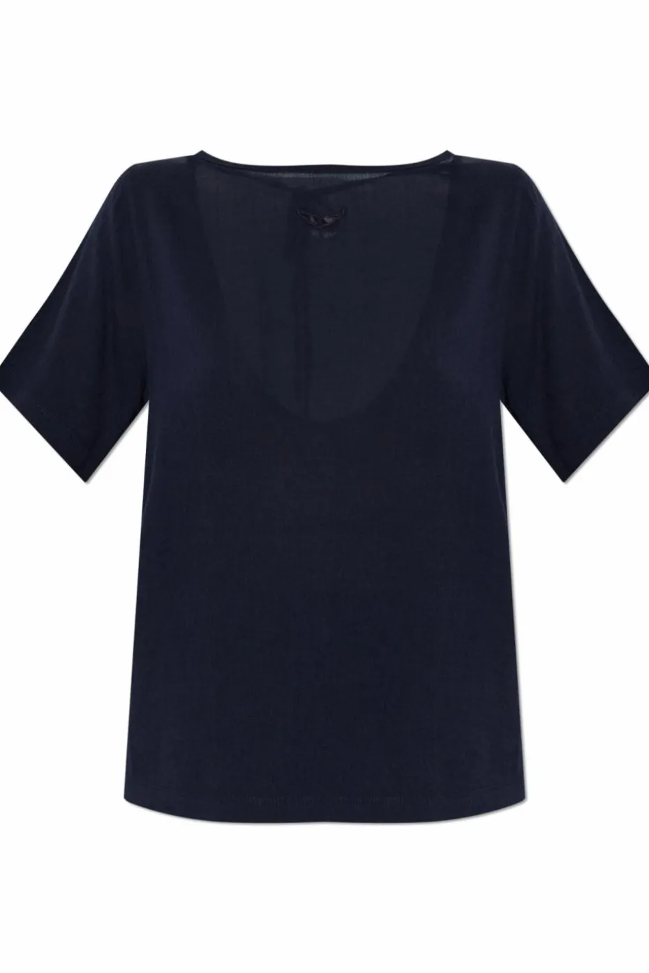 Zadig & Voltaire GRANATOWY Top `Ella`