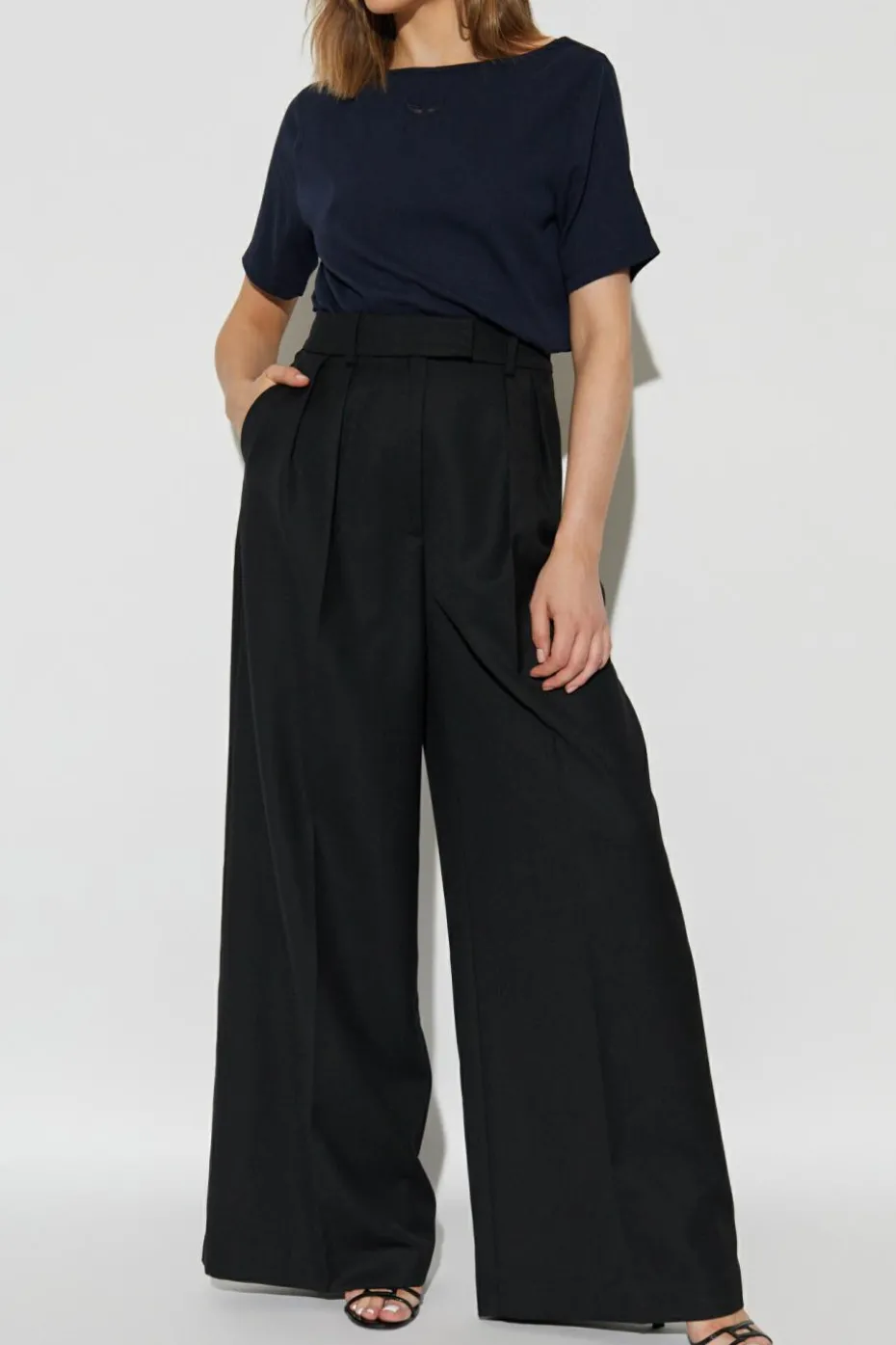 Zadig & Voltaire GRANATOWY Top `Ella`