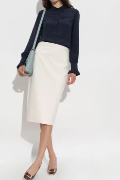 Zadig & Voltaire GRANATOWY Koszula `Thely`
