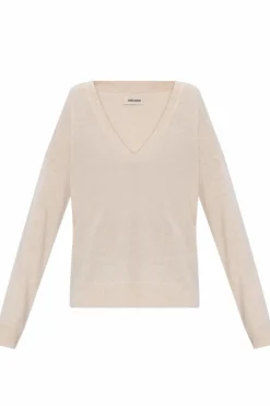 Zadig & Voltaire kremowy Sweter `Vivi