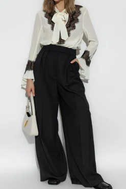 Zadig & Voltaire kremowy Top `Tuan`
