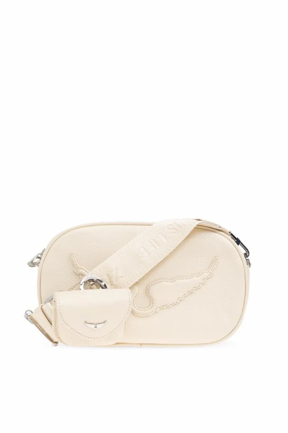 Zadig & Voltaire kremowy Torba na ramię `Rock With You `