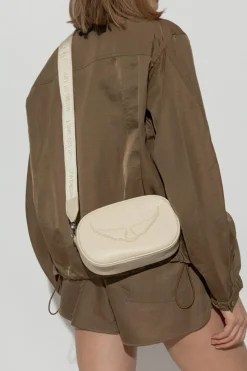 Zadig & Voltaire kremowy Torba na ramię `Rock With You `