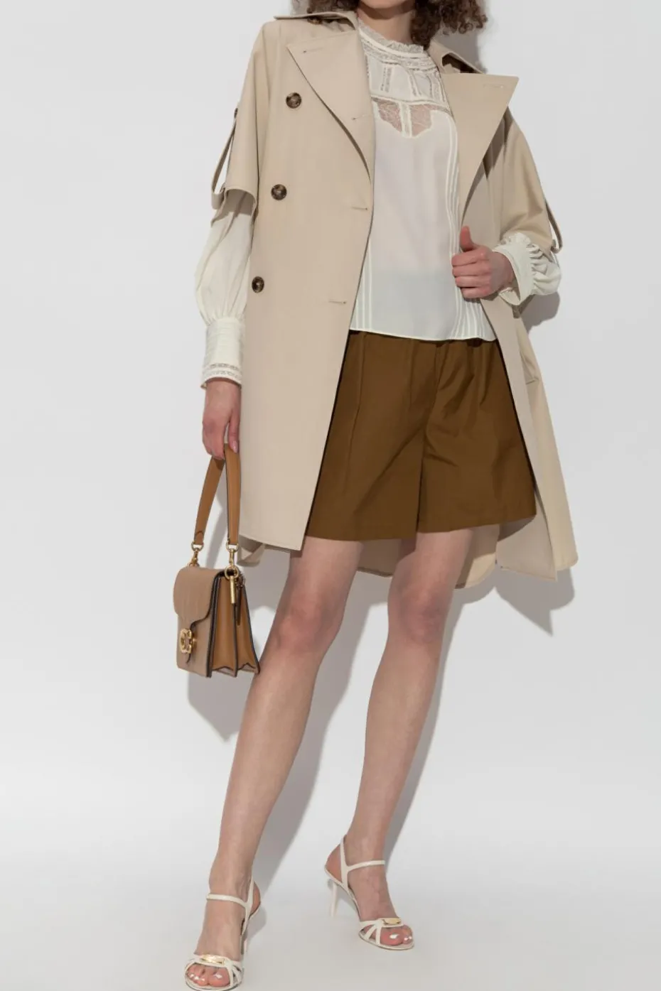 Zadig & Voltaire kremowy Top `Thena`