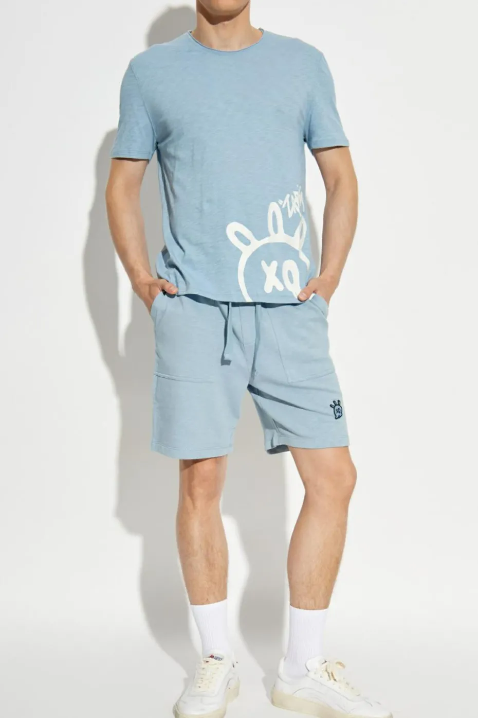 Zadig & Voltaire NIEBIESKI Szorty `Pablo`