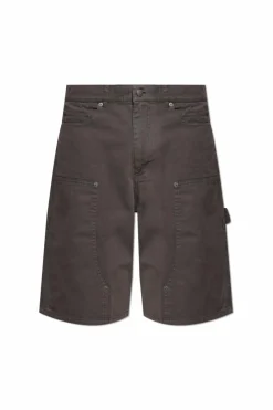 Zadig & Voltaire SZARY Bawełniane szorty