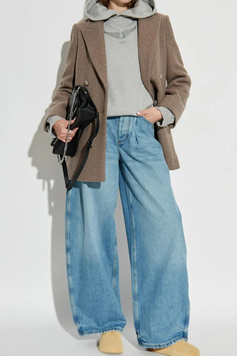 Zadig & Voltaire SZARY Bluza `Goregy`