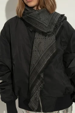 Zadig & Voltaire SZARY Chusta `Glenn`