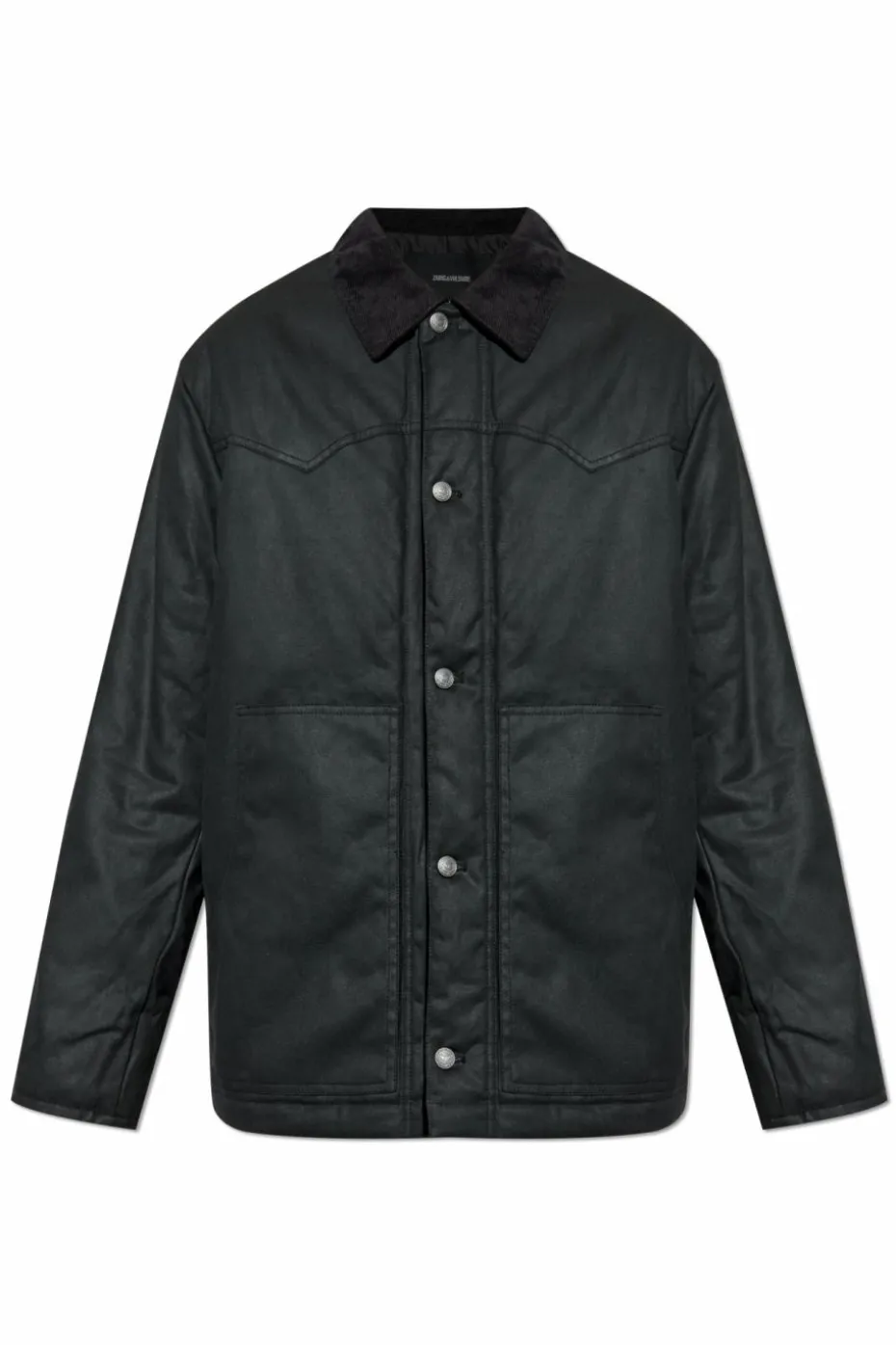 Zadig & Voltaire SZARY Ocieplana kurtka `Boye`