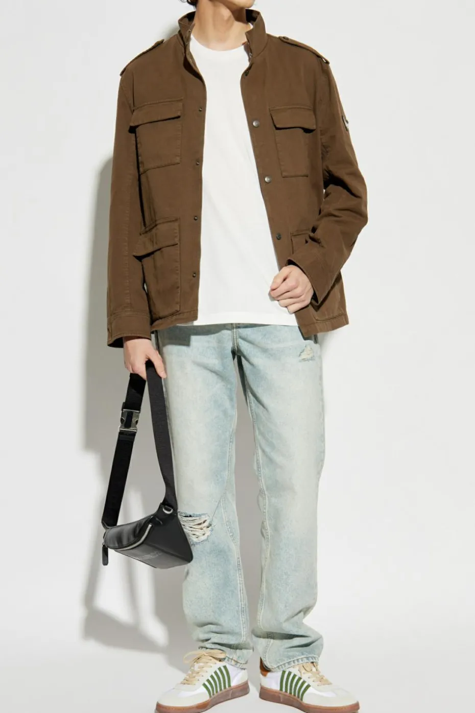 Zadig & Voltaire ZIELONY Lekka kurtka