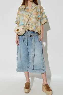 Zimmermann MULTIKOLOR Koszula typu `oversize` z nadrukiem